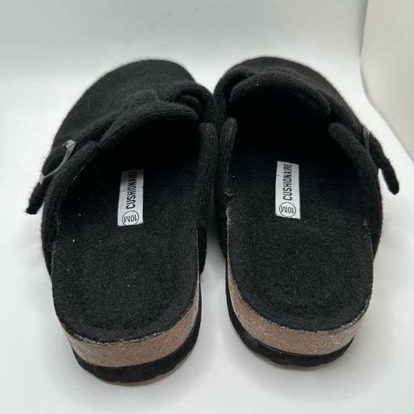 CUSHIONAIRE Womens Clog 10 BLACK - Picture 4 of 7